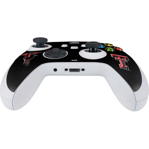 Texas Tech University Red Raiders Logo Xbox Series S Controller Skin
